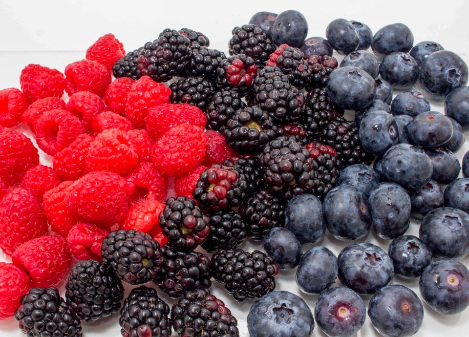 Healthy raspberry