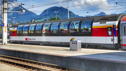 Train railway transport system