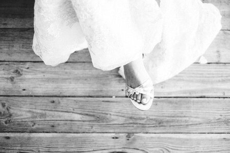 Gray wedding gray shoes