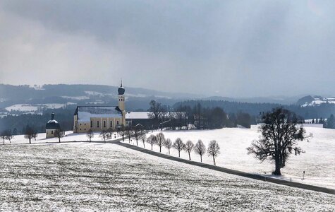 Snow nature bavaria