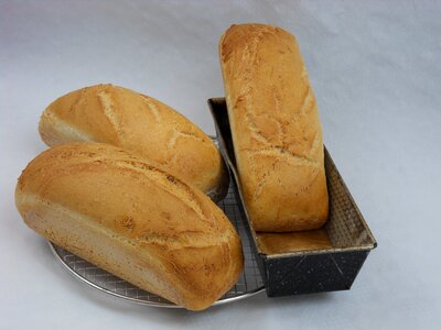 Loaf of bread wheat bakery photo