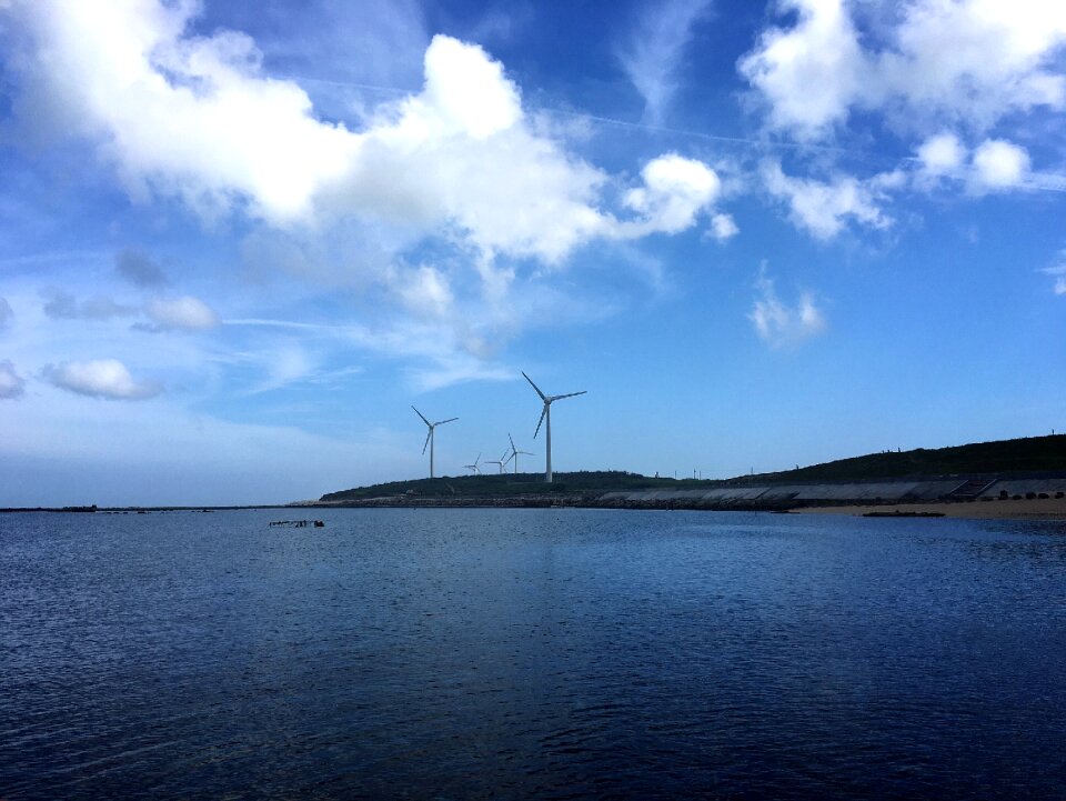 Sky landscape sea