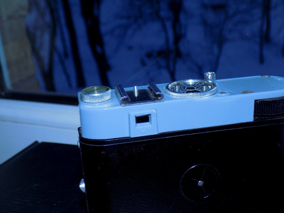 Old camera retro soviet