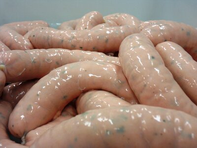 Bratwurst grill sausage sausage