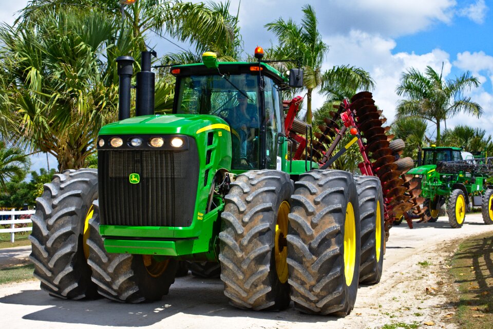 Big machine equipment farm equipment