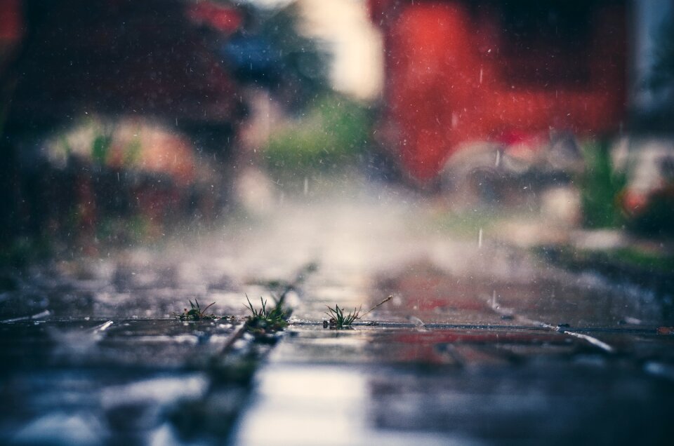 No one smoke rain