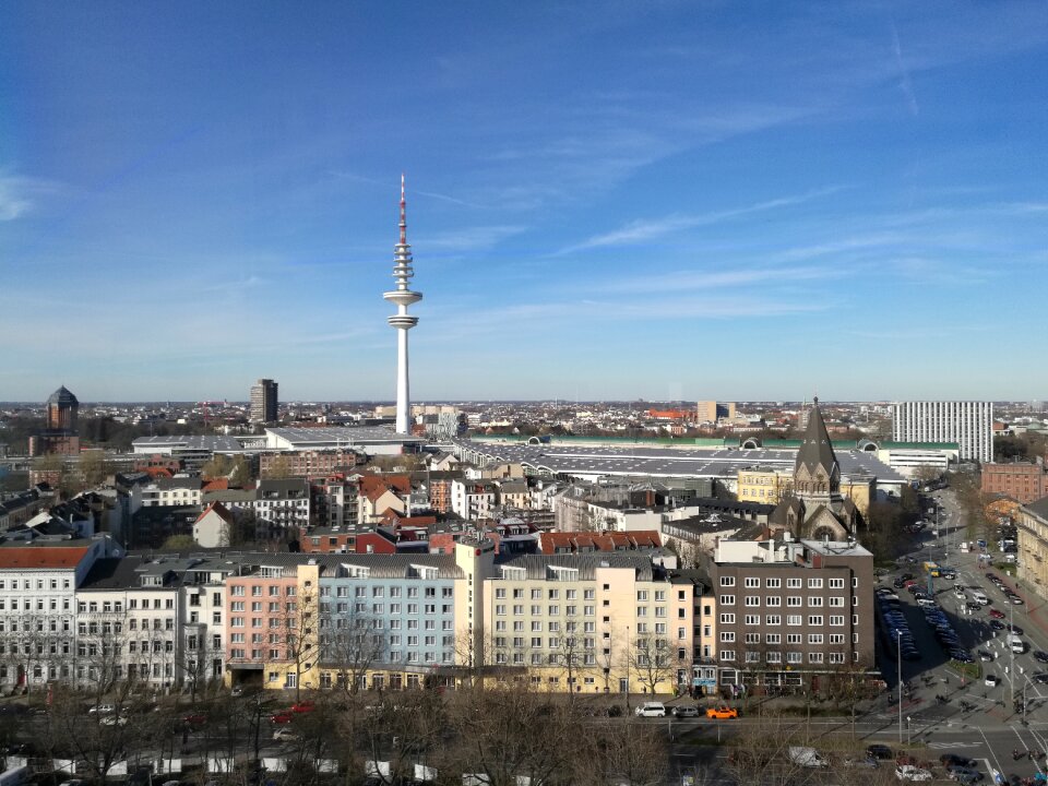 Architecture skyline hamburg