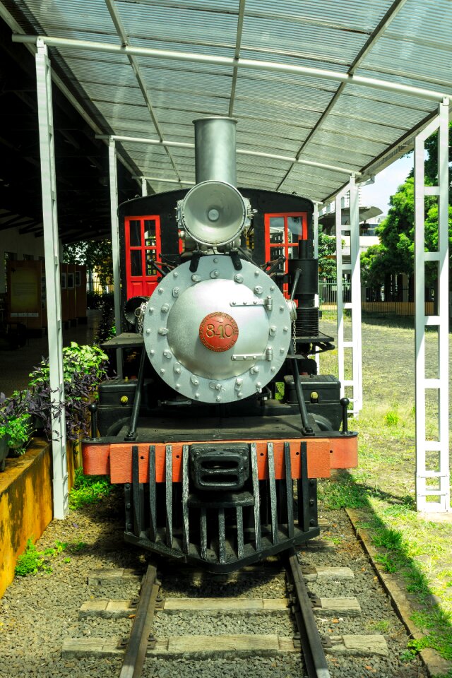 Train motor railway line