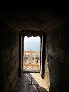 Abandoned architecture window