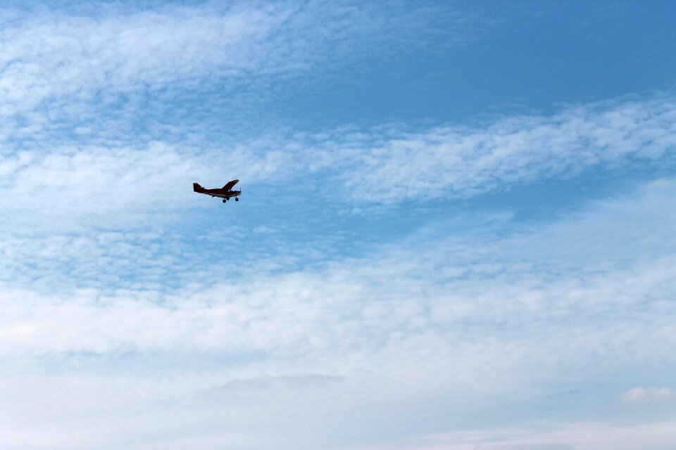 Flight aircraft cloud