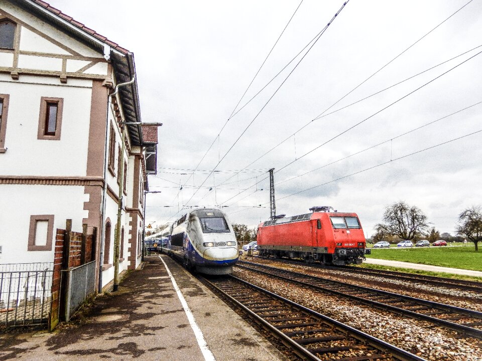 Transport system race track travel photo