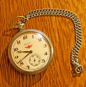Russian pocketwatch time photo
