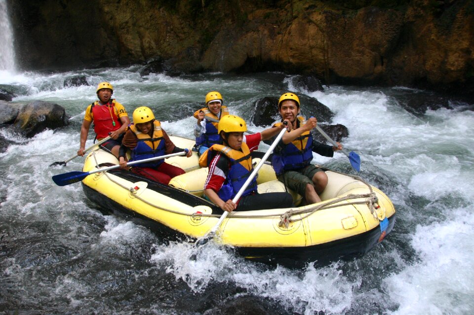 Oar canoe recreation