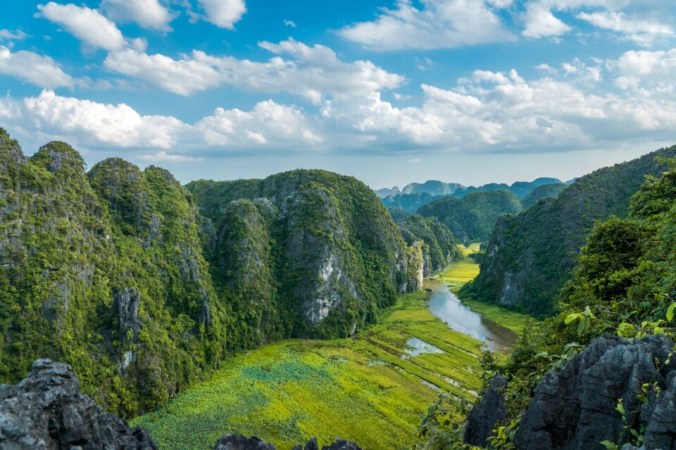 Scenery asia clouds photo