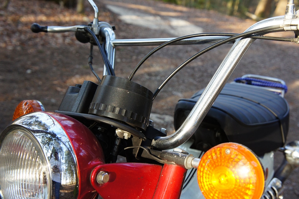 Suzuki classic two wheeled vehicle