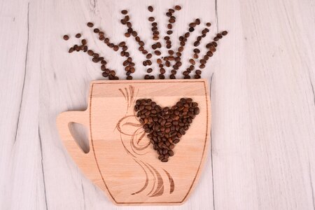 Coffee caffeine seed photo