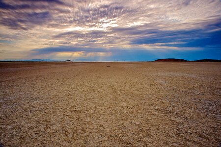 Panoramic desert