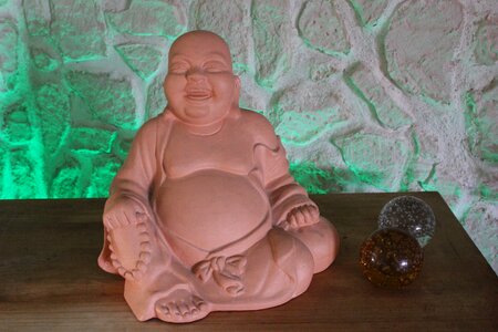 Portrait buddha lighting