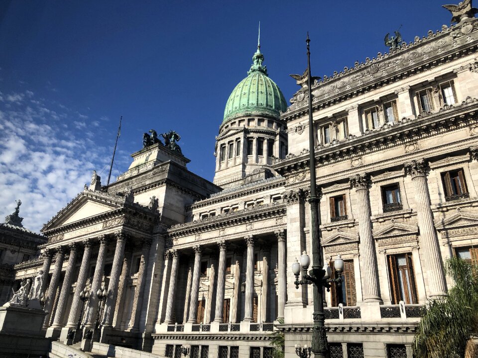 City facade congress