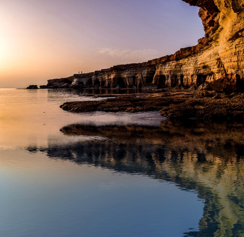 National park sunset nature landscape