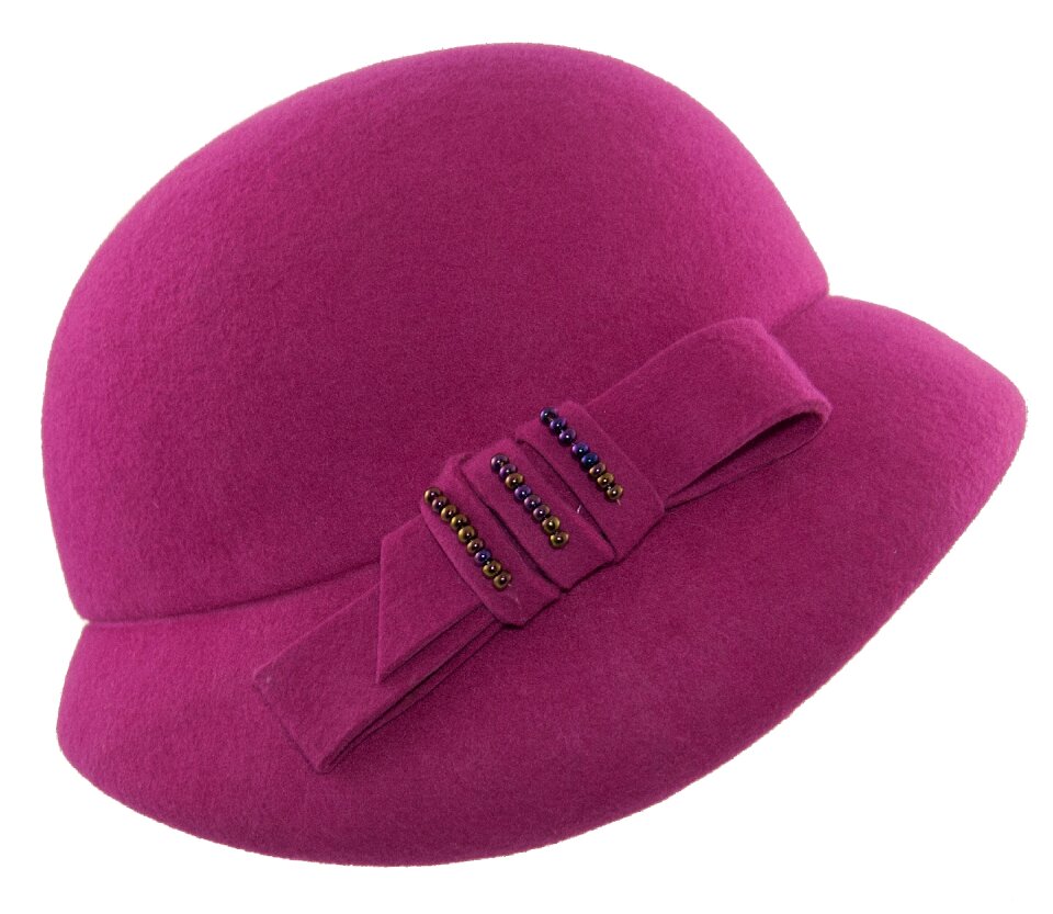 Headgear hat pink