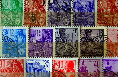 Vintage retro postmark