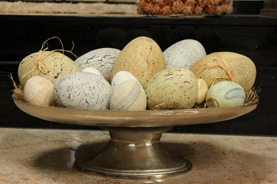 Stone eggs egg easter eggs