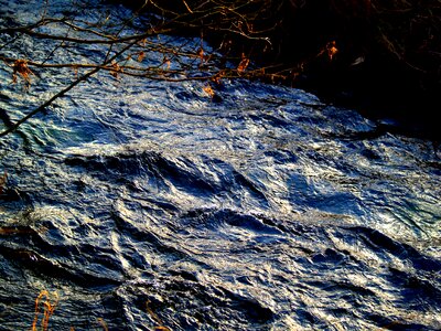 Rock stone river photo