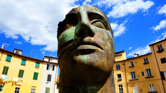 Sculpture old lucca photo