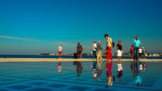 Human travel sky
