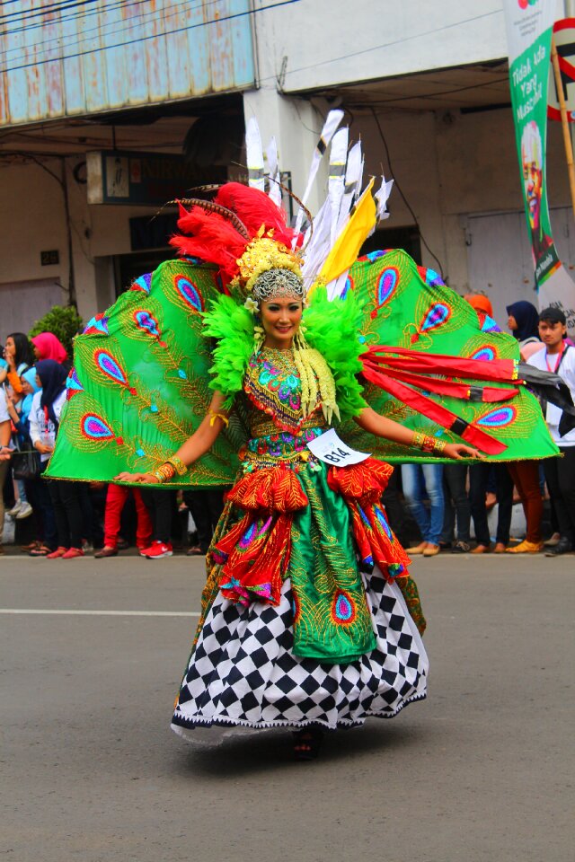 Celebration dancer