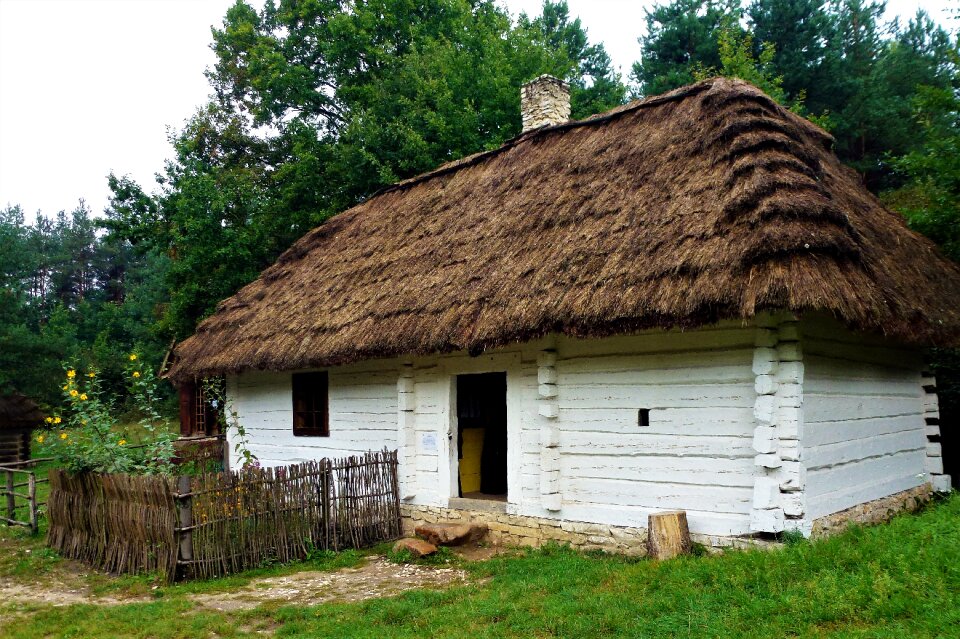 Wood rustic old village