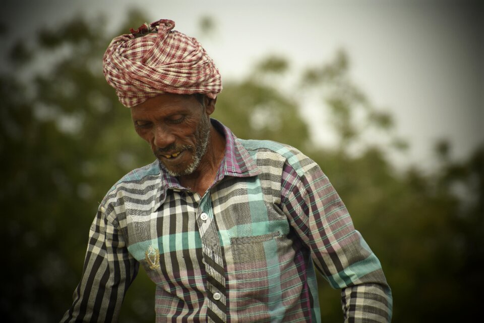 Adult man portrait