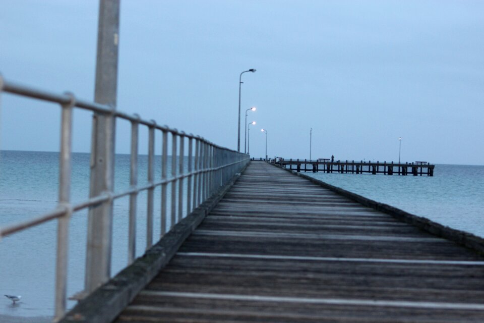 Sea pier ocean