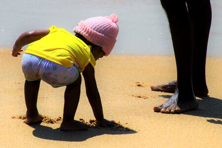 Beach people adult photo