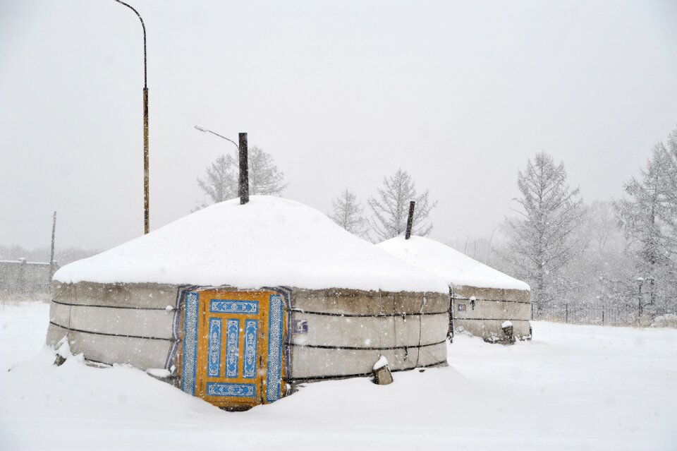 Ice winter kingdom scenery