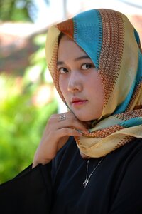 Hijab asian beauty photo