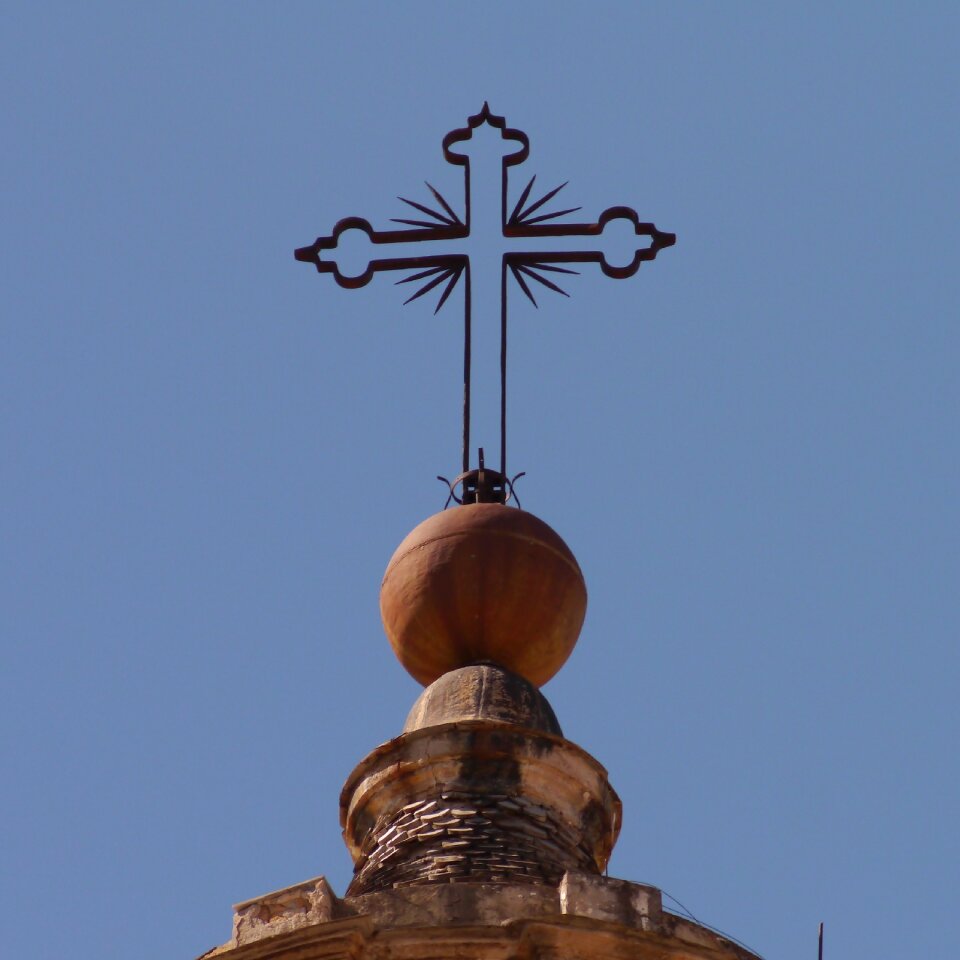 Outdoors traditional cross