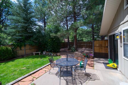Yard backyard patio