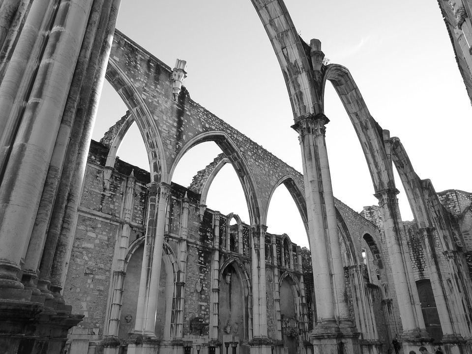 Gothic destroyed earthquake