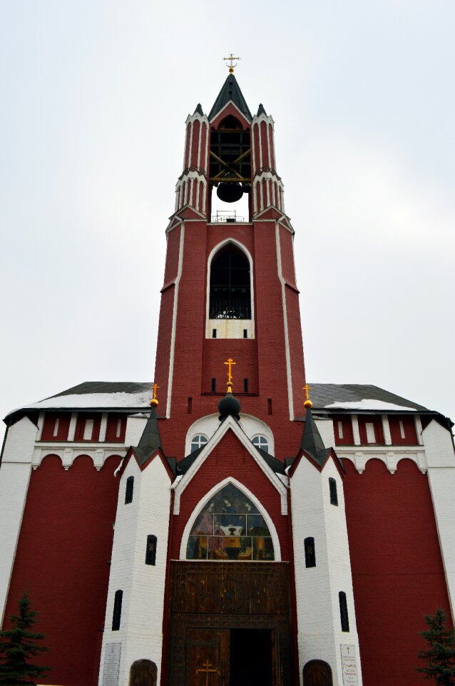 Cross tower cathedral