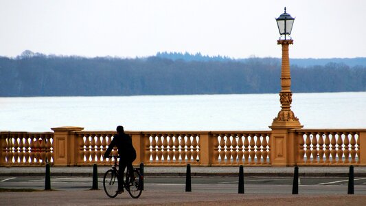 Cyclists promenade cycling