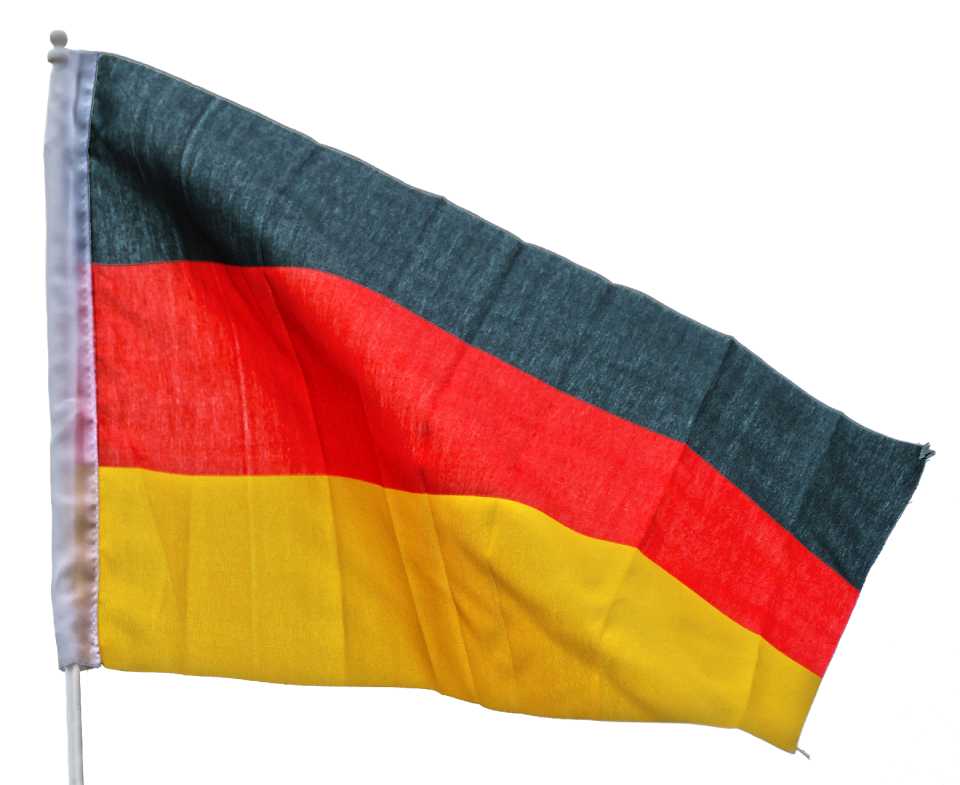 Germany flag national colours fabric photo
