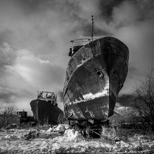 Devastation industrial no one