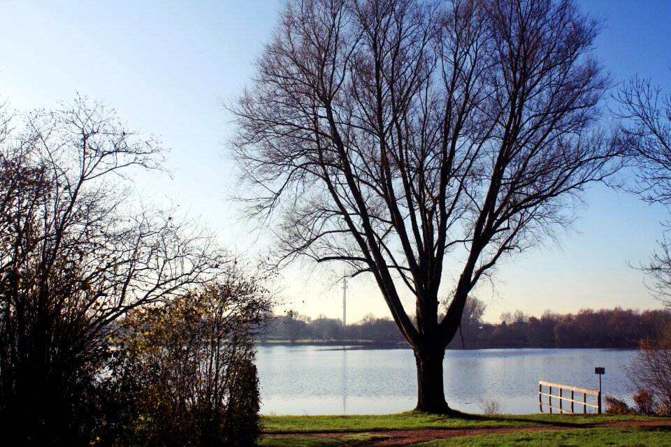 Autumn vörder lake row
