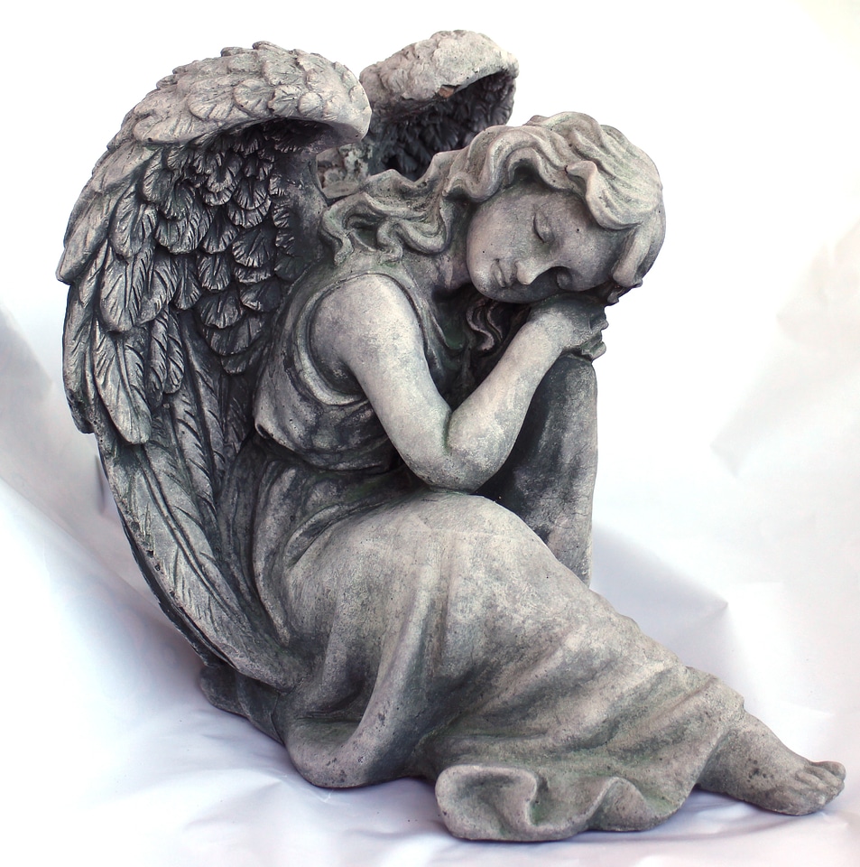 Sculpture sleeping dreaming