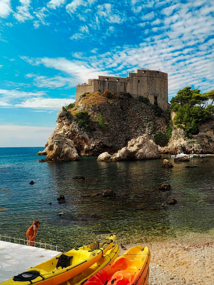 Travel beach adriatic sea