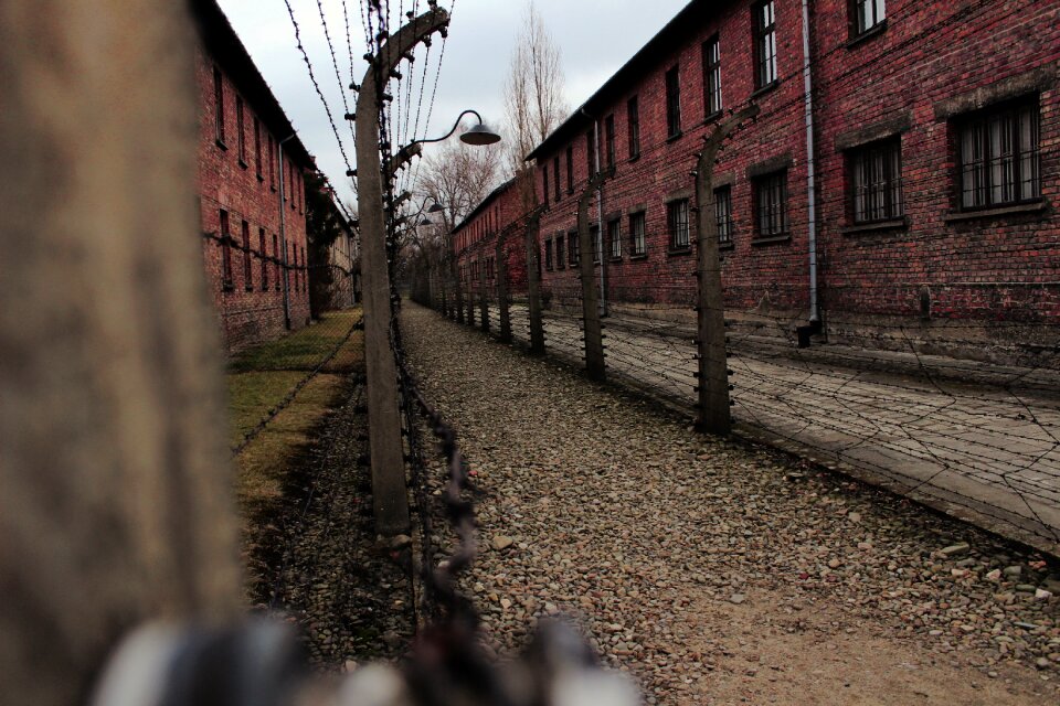 Old building auschwitz