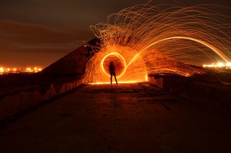 Effect camera sparks