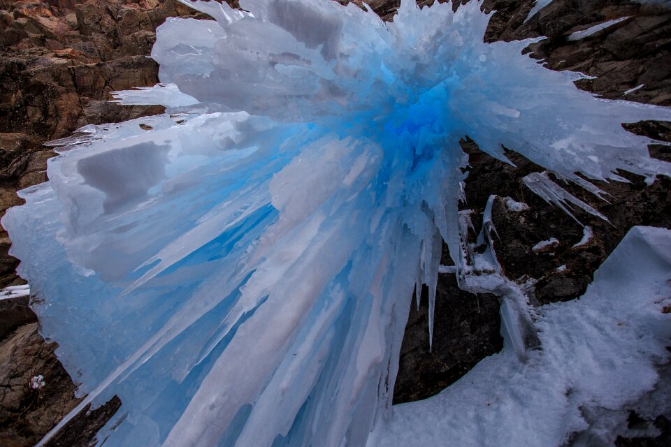 Water nature ice